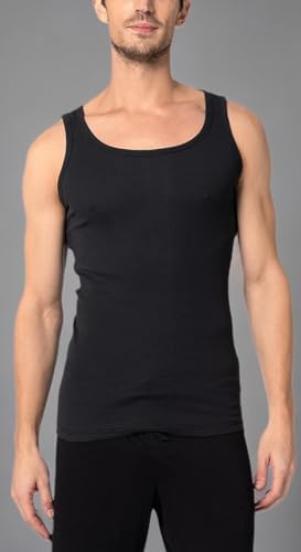 Andrew Scott Men's A Shirt Tanks | Cotton Tank Top Athletic Undershirts | Multi Packs & Colors