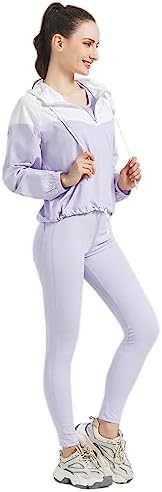 5 PCS Workout Sets for Women Yoga Running Outfit Athletic Gym Exercise Clothes Activewear Sets Tracksuit