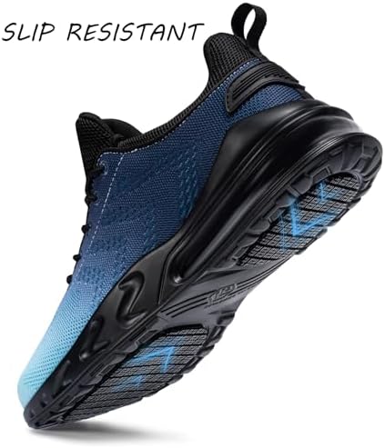LARNMERN Mens Non Slip Work Shoes Slip On Water Resistant Walking Sneakers Zapatos Trabajo Waterproof Food Service Chef Kitchen